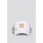 Бейсболка 47 Brand NY Yankees белая (B-BRMTL17CTP-WH)