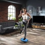 Степ та балансувальна платформа Hop-Sport HS-040BB блакитний 40см (5902308230385): Діаметр, см 40