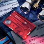 Мультитул Victorinox Swisscard Lite/12 функций/красный прозрачный (0.7300.TB1): Количество функций 12