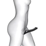 Безремневой вибрострапон с вакуумной стимуляцией Strap-On-Me Multi Orgasm - XL - Black