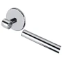Набор держателей для релинга Metaltex 350302: Материал хромированная сталь