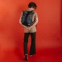 Рюкзак Bagland Sapphire сіро-синій (994016735): Фактура Тканая, Матовая