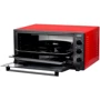 Електрична духовка настільна LIDER 4823 ECO BLACK-RED: Розміри 62х32х47 см