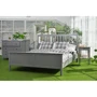 Каркас кровати ІКЕА HEMNES 140х200 см серый (792.471.93) фото 5