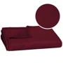 Плед Springos Luxurious Blanket 150x200 см бордовый (HA7203): Размер, см 150х200