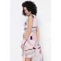 Платье FashionUp PL-1630E-44 44 разноцветное повседневное до середины бедра: Состав Полиэстер, Шелк, Эластан