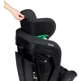 Детское автокресло Lionelo Harper I-Size Black Carbon (LO-HARPER I-SIZE BLACK CARBON): Регулировка высота подголовника, наклон спинки, высоты внутренних ремней