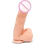 Фаллоимитатор из киберкожи Пикантные Штучки, 17x4.5 см