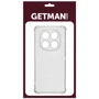 Чехол для телефонов TPU Case GETMAN Ease logo Full Camera Transparent for Xiaomi Redmi Note 14 Pro 5G: Цвет прозрачный
