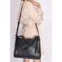 Женская сумка-мешок ARTiS Bags черная (1702703): Фактура Матовая, Зернистая