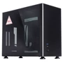 Корпус QUBE A4 Black (QBA4I_WBNU3): Матеріал передній панелі алюміній