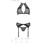 Комплект белья Passion SATARA SET Red S/M