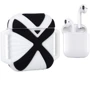 Чехол для наушников Becover Case X-HuWei i-Smile with Belt Black/White IPH1443 (702333) for Apple AirPods
