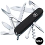 Мультитул Victorinox HUNTSMAN MAT черный матовый лак (Vx13713.3_M0007p): Количество функций 15