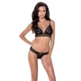 Эротический комплект Passion ERZA SET black XXL/XXXL