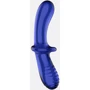 Стеклянный фаллоимитатор Satisfyer Double Crystal light blue
