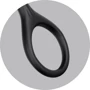 Satisfyer Beads Silicone black - анальные шарики, 20.5х3.4 см, черный
