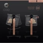 Детская электрическая кроватка 4 в 1 Cavoe COQ Meteorite (EK/CA/COQ/ME): Ящики для белья Нет