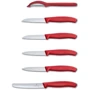 Набір кухонних ножів Victorinox SwissClassic Paring Set 6 пр. (6.7111.6G): Метериал леза нержавеющая сталь