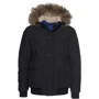 Куртка Jack & Jones 19846117 48 черная демисезон с капюшоном: Фасон Укороченный