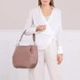 Женская сумка-мешок Guess Digital бежевая (HWVG6853030-LTE): Пол Женский