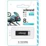 USB-флешка Wibrand 8Gb Chameleon USB 2.0 Black (WI2.0/CH8U6B): Стандарт USB USB 2.0