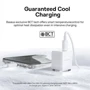 Зарядное устройство Baseus Wall Charger Palm USB-C+USB 20W with USB-C Cable White (P10111608213-01) фото 7