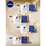 Nivea CareНочной крем для обличчя Енергія молодості. Ревіталізація 55+ 50 ml: Час застосування Нічний