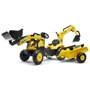 Детский трактор на педалях Falk 2076N Komatsu желтый (2076N)