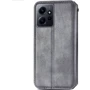 Аксессуар для смартфона Mobile Case Getman Cubic Grey for Xiaomi Redmi Note 12 4G: Материал искусcтвенная кожа и термополиуретан