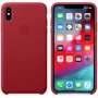 Чехол для iPhone Apple Leather Case (PRODUCT) Red (MRWQ2) for iPhone Xs Max: Тип чехла накладка на заднюю часть