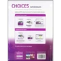 Choices Intermediate SB (учебник для учеников и студентов 4901990000): Обложка Мягкая