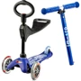Самокат MICRO серії Mini 3in1 Deluxe - Синій (до 50 kg, до 20 kg з сидінням, 3-х кол.) (MMD014) фото 12