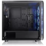 Корпус Thermaltake Versa J23 Tempered Glass RGB Edition (CA-1L6-00M1WN-01): Материал передней панели пластик/металл