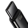Кабель Baseus USB Cable to USB-C Tungsten 66W 1m Black (CATWJ-B01) фото 3
