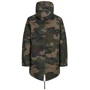 Парка Jack & Jones 23829901 46 зеленая демисезон с капюшоном: Длина рукава Длинный