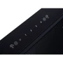 Вытяжка Perfelli BIS 58844 BL 1200 LED: Материал корпуса металл / стекло