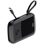 Внешний аккумулятор Baseus Power Bank 20000mAh with USB-C Cable Q Pow Display 15W Black (PPQD-A01): Количество USB 3