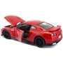 Автомодель - Nissan Gt-R (асорті червоний, білий металік, 1:24): Матеріал металл