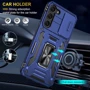 Чохол для телефона Mobile Case Camshield Army Ring Navy для Samsung S916 Galaxy S23 Plus: Матеріал силикон + поликарбонат