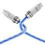 Кабель Hoco Cable USB-C to USB-C U113 Solid 100W 1m Blue: Тип USB-C - USB-C