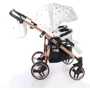 Универсальная коляска 2 в 1 для двойни Junama Glow Duo (01) фото 8