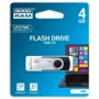 USB-флешка Goodram 4GB Twister Black USB 2.0 (UTS2-0040K0R11): Обсяг пам'яті 4 GB