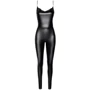 Комбинезон Noir Handmade F306 Mirage catsuit with jewelry rhinestone chain adorning the back Black, L