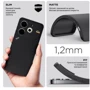 Чехол для телефонов ArmorStandart Matte Slim Fit Camera cover Black for Tecno Pova 6 Neo (LI6) (ARM78192): Тип накладка на заднюю часть
