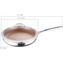 Сковорода с крышкой Masterpro Giro-Gold(US) 30 см (MPUS10162-STSMS)