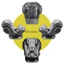 Автокресло Lorelli AVIATOR ISOFIX (0-36кг) (black/light grey): Группа 0-1-2-3