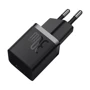 Зарядний пристрій Baseus USB-C Wall Charger GaN5 mini 1C 30W з USB-C Cable Black (P10110902113-00): Тип сетевое