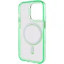 Чохол для iPhone Epik TPU Iris with MagSafe Light Green для iPhone 14 Pro Max: Матеріали Силикон
