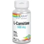Solaray L-Carnitine Free Form Л-карнітин 500 мг 30 вегетаріанських капсул